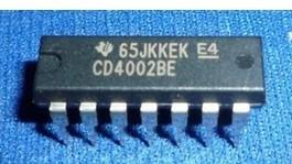 【全新原装】CD4002BE HEF4002 直插14脚 双四输入或非门逻辑芯片