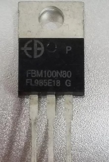 【原装拆机】FBM100N80 控制器MOS场效应管 100A 80V TO-220封装