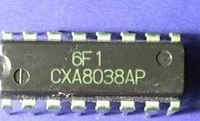 【全新原装】CXA8038P CXA8038AP 直插16脚 集成电路 IC芯片 配件