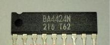 【原装拆机】BA4424N 9脚 音频IC芯片 集成电路 电子元器件 配件
