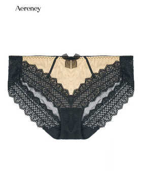 AERENEY爱亦心伊81522/82522配套蕾丝中低腰透气舒适平角裤63522
