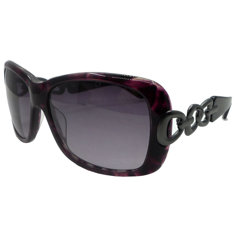 Miss sixty式時太阳镜护目眼镜防UV辐射牛仔风情链条淑女黑超墨镜