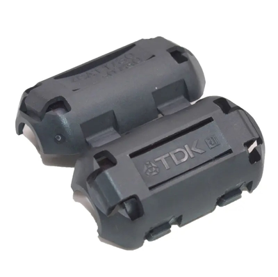 TDK磁环 ZCAT1325-0530夹扣磁环 5mm内径线材抗干扰磁环 带壳易扣