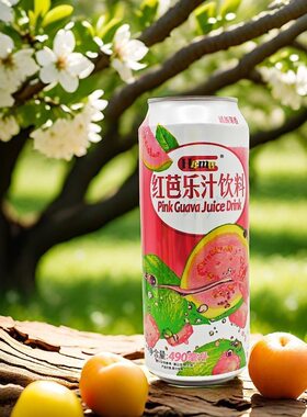 果汁hamu瓶装饮料混合装490ml红芭乐水蜜桃老牌子休闲饮品下午茶