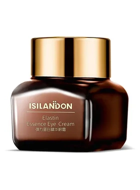 伊诗兰顿 弹力蛋白精华眼霜淡化黑眼圈细纹眼袋抗皱紧致抗衰老16g