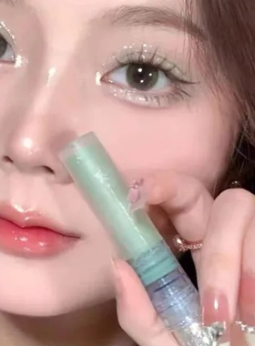 美妆卧蚕眼妆眼影妆泪Cappuvini液体双头亮片珠光液滴哑光提亮