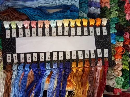 Cross -Stitch 100%All -cotton Line Line Line 6 -Share Share Sharing European -Style Bracelets