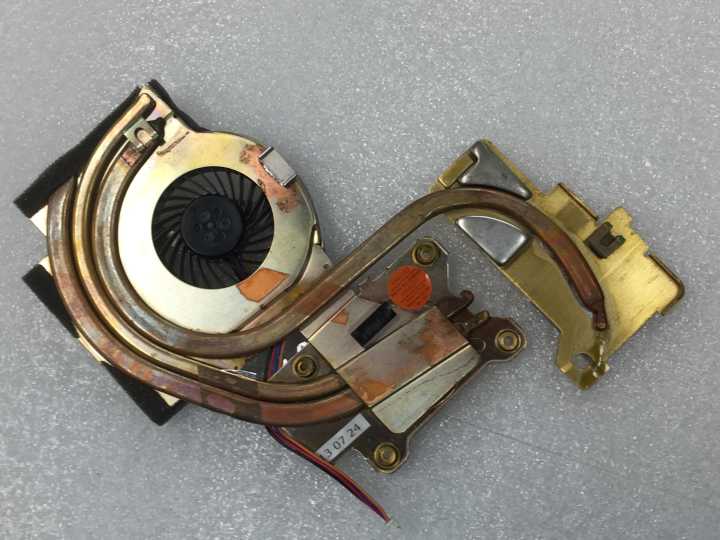 全新原装IBM thinkpad联想 T400 风扇 CPU散热器 独立显卡 散热管