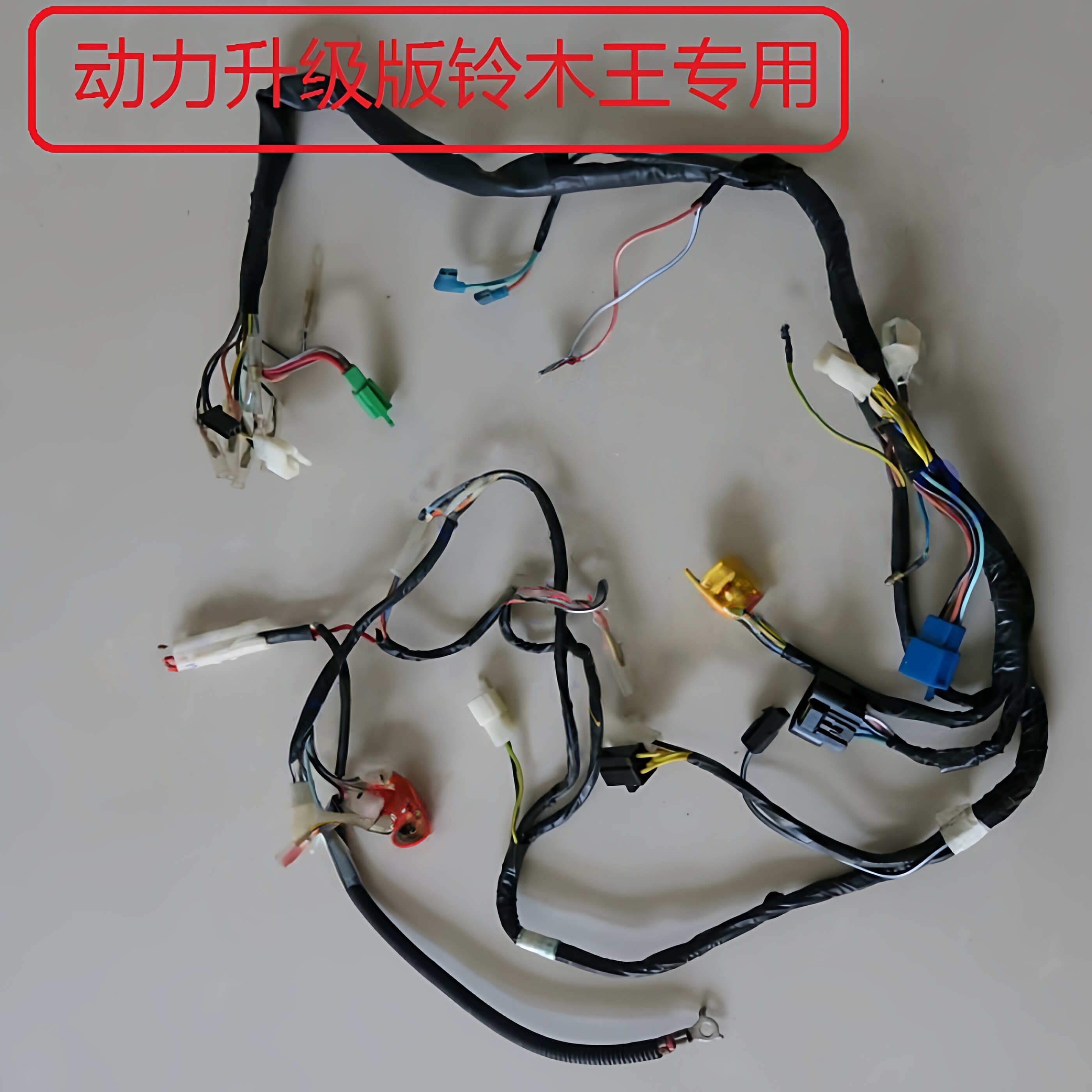 轻骑铃木王GS125全车线路大线