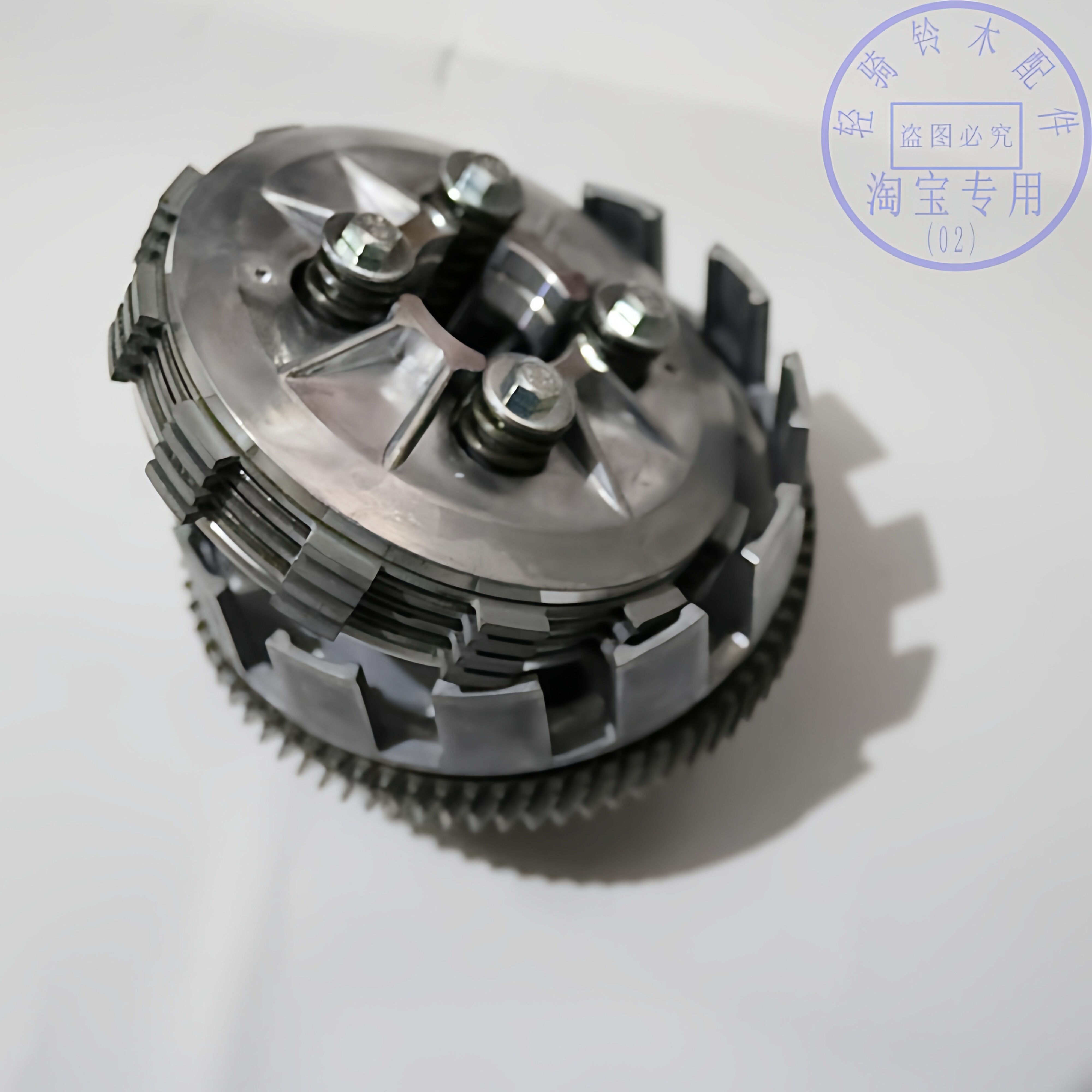 适用铃木骏驰GT125离合大鼓摩托车配件QS125-5ABCEF离合器大齿盘