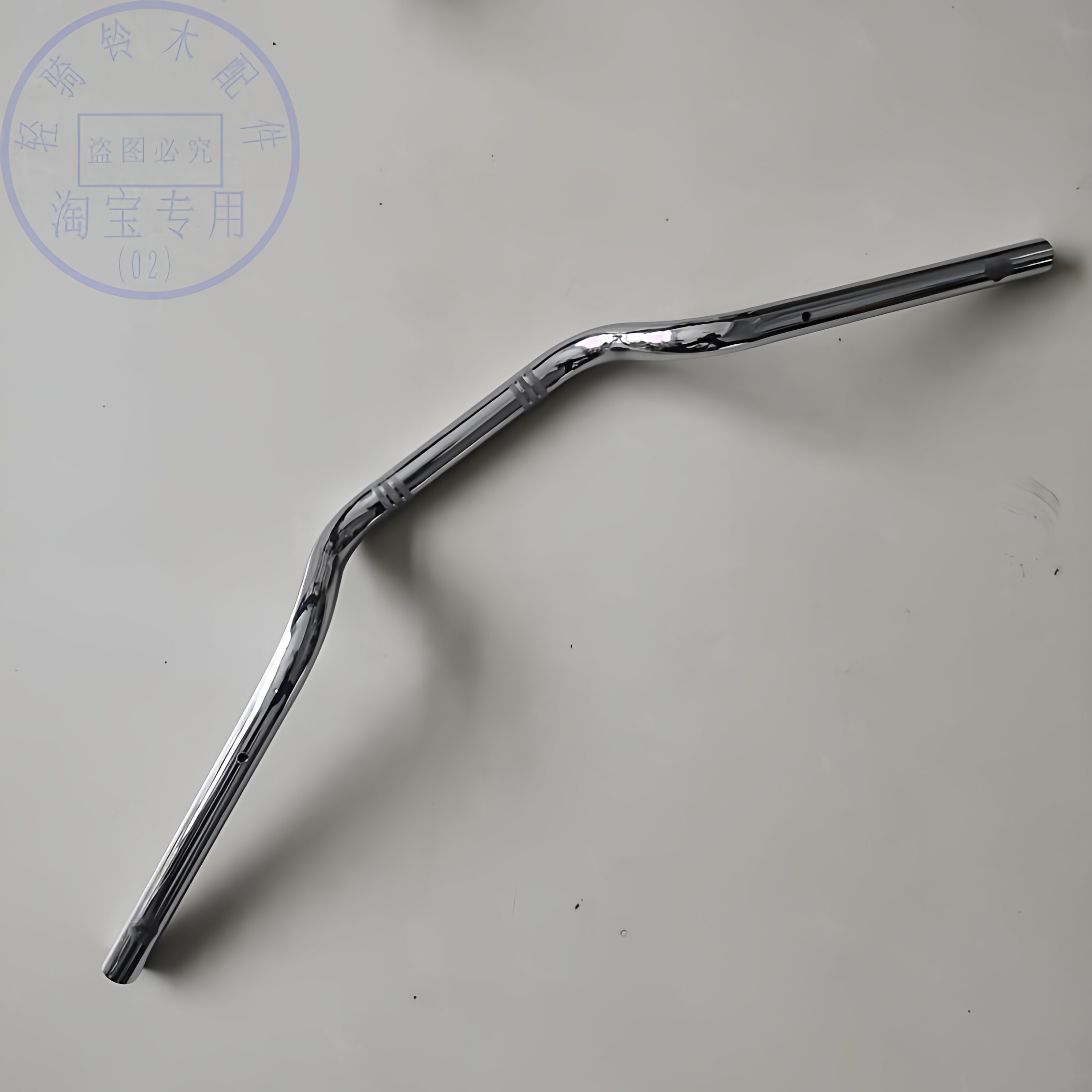 适用轻骑铃木王GS125车把摩托国三QS125-6AB龙头大把07新款方向把