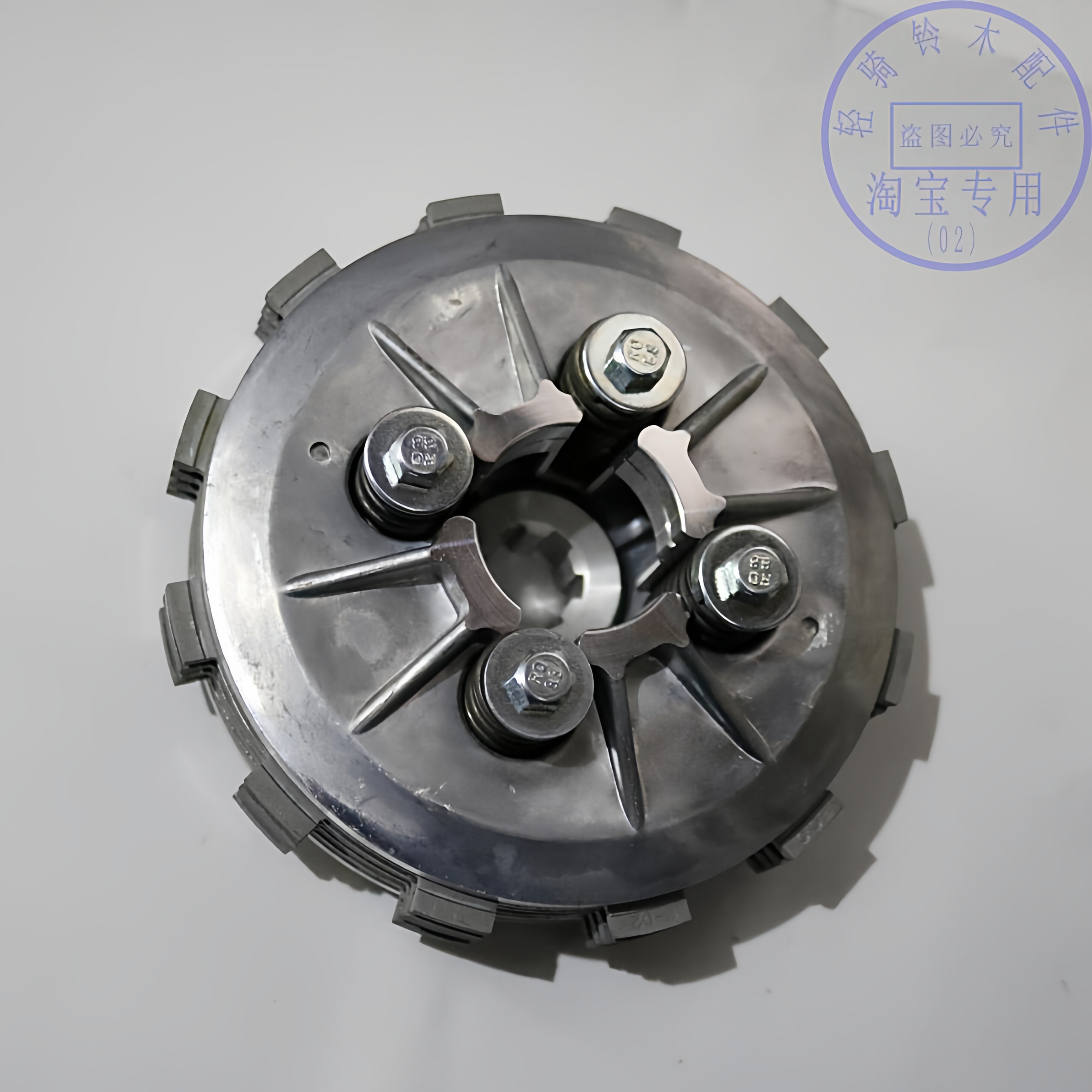 适用轻骑铃木骏驰GT125X离合小鼓摩托车QS125-5ABCEF离合片小鼓