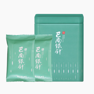 巴南银针明前新茶重庆重茶茶叶绿茶52g春茶毛尖茶礼罐装 知春系列