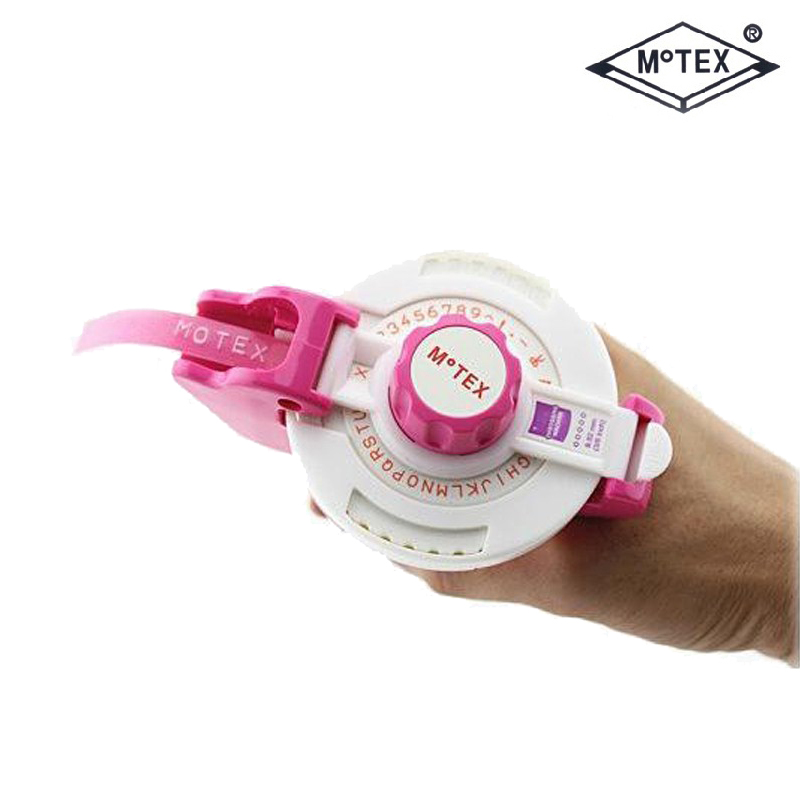 韩国motex标签机E-202手动打印机手账装饰不干胶复古凹凸3D刻字机