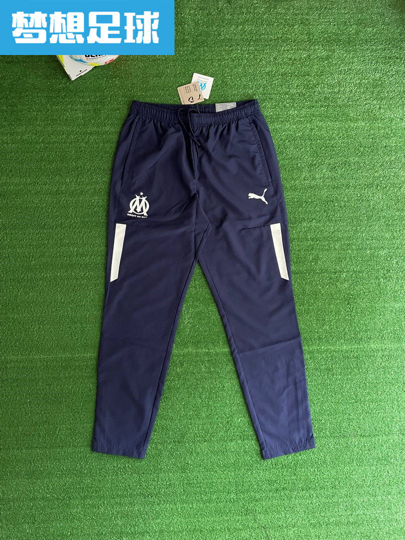 【梦想足球】马赛 2122赛季球员版轻薄热身训练休闲收腿裤 768132