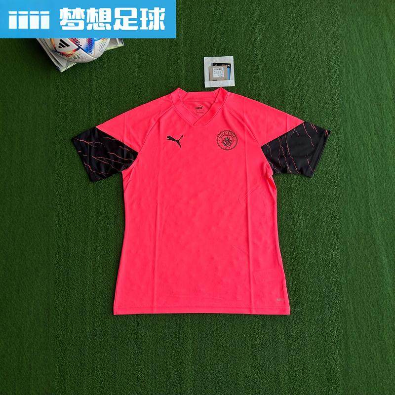 曼彻斯特城球员版短袖训练