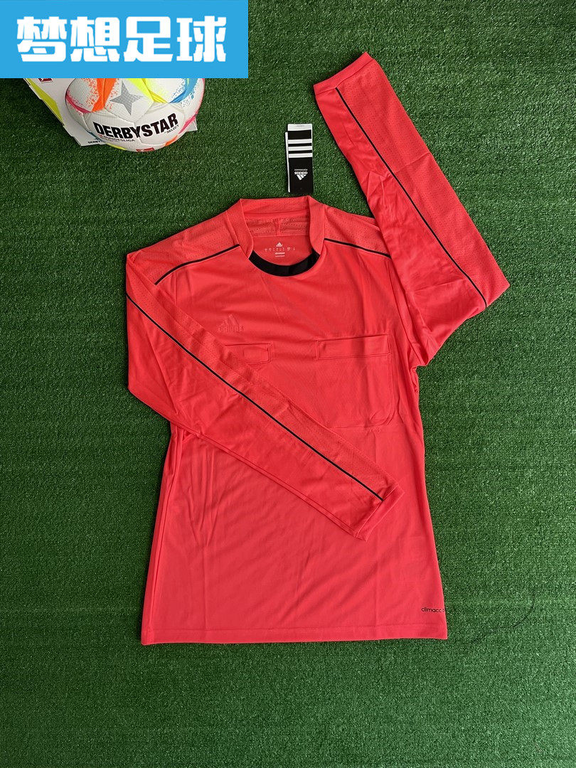 【梦想足球】Adidas 1718赛季 球员版 长袖 裁判服 球衣 AJ5918