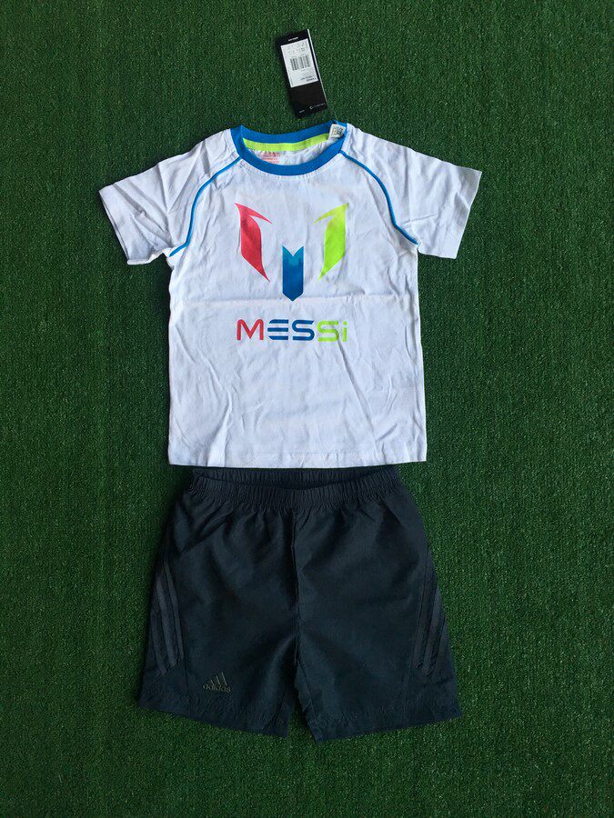 【梦想足球】Adidas 梅西专属 小童 球衣套装 F49648