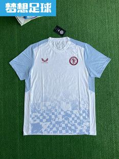 【梦想足球】阿斯顿维拉2223赛季球员版热身训练短袖球衣 TM3594