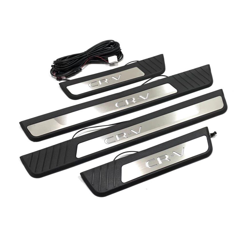17-23款本田CRV改装门槛条crv外置带灯迎宾踏板专用饰条汽车用品