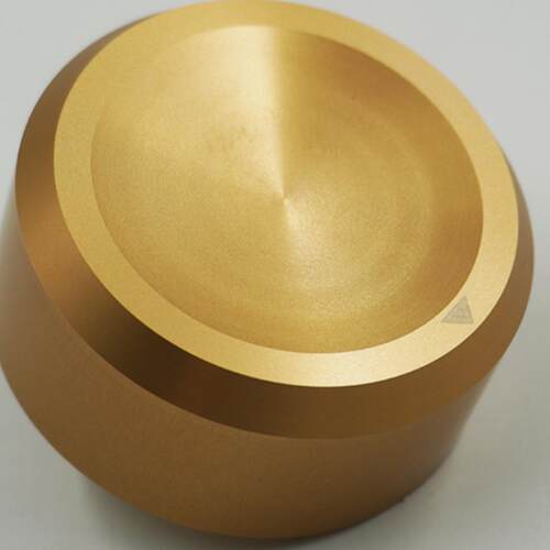 音响旋钮金色实心电位器旋钮