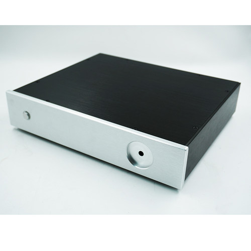 hifi前后级功放全铝机箱v表胆机