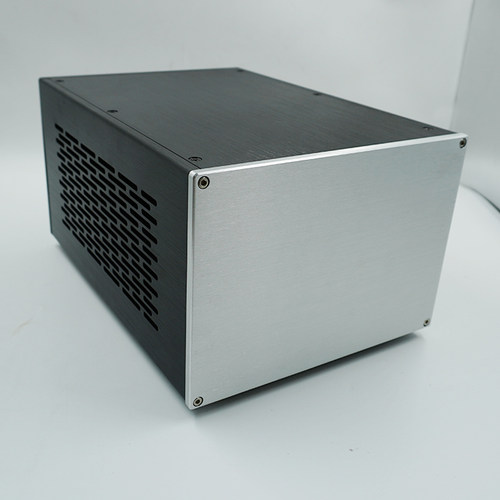 电源胆机箱开散热槽多用途全铝