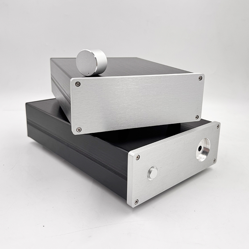 160全铝功放机箱前后级电源外壳