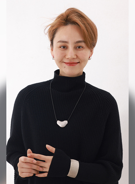 muer沐耳冷淡风高级感毛衣链