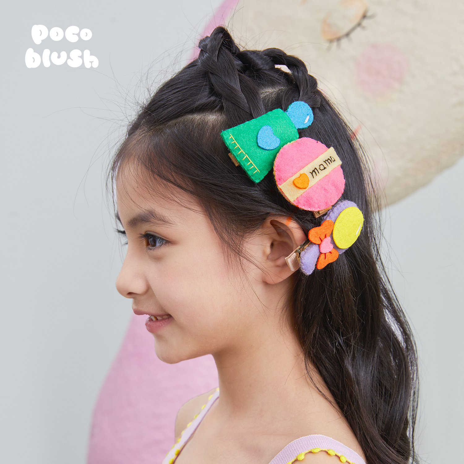 pocoblush妈妈的样子系列发夹