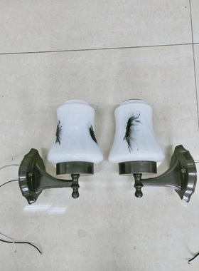 老上海老壁灯一对 精美怀旧复古装饰壁灯 墙灯 1023134