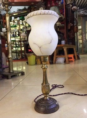 老上海装饰老台灯 怀旧复古精美老台灯 铜台灯 889474