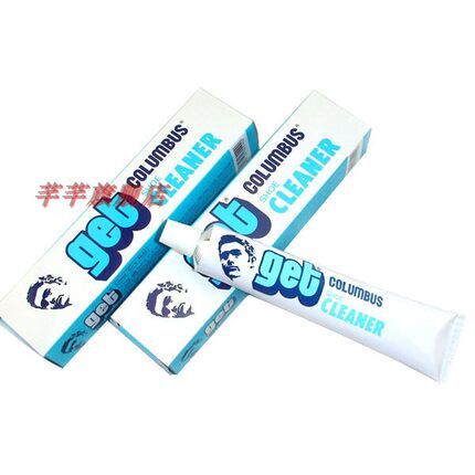 日本哥伦布斯COLUMBUS杰姿get皮革去污膏清洁剂板鞋中底可丽奶