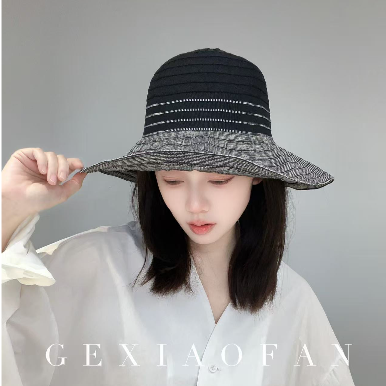 【格小梵】正品日单春夏时尚渔夫帽女显脸小百搭出游遮阳大头帽子