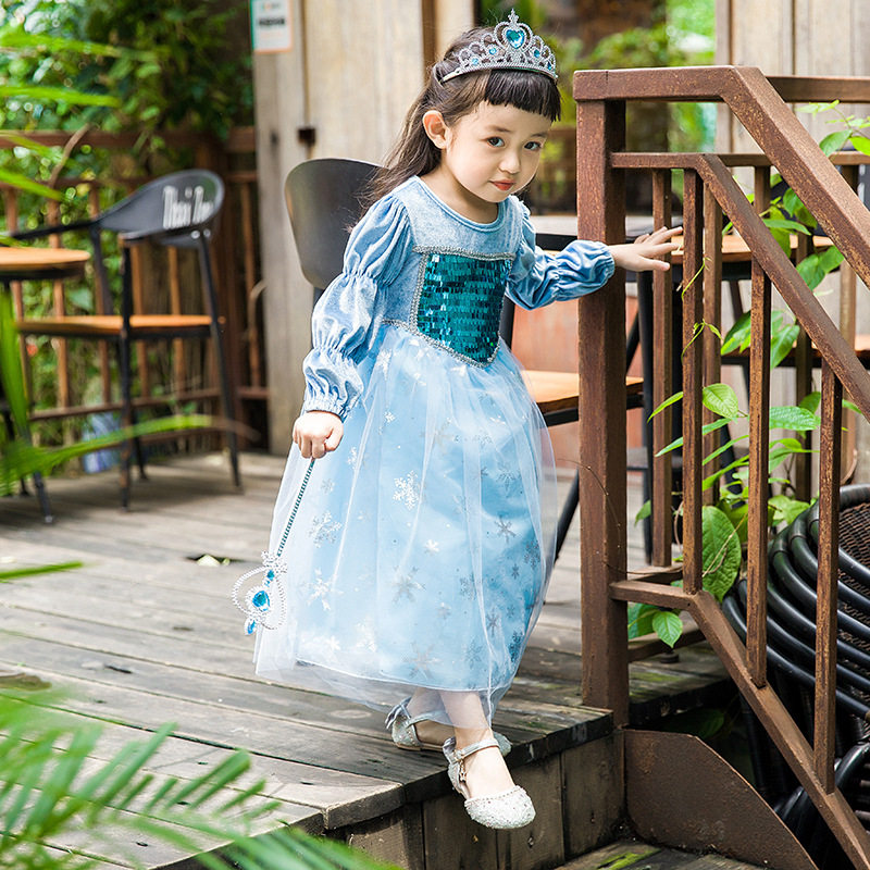 秋冬新款加绒加厚女童万圣节女童连衣裙圣诞节冰雪奇缘2公主裙子,童装/婴儿装/亲子装,连衣裙,淘宝优惠券,粉丝福利购,淘宝优惠卷