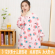 纯棉大童长袖 罩衣反穿衣男孩女孩写毛笔字围裙加大防脏围兜画画衣