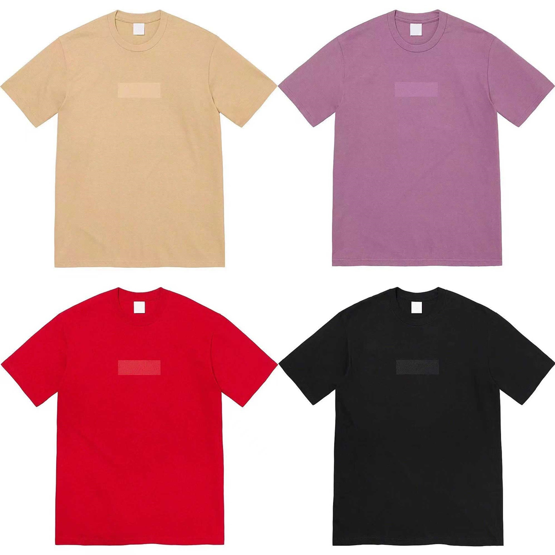 ZUPONE美潮新款23SS Tonal Box Logo Tee 经典同色系BOGO 短袖T恤