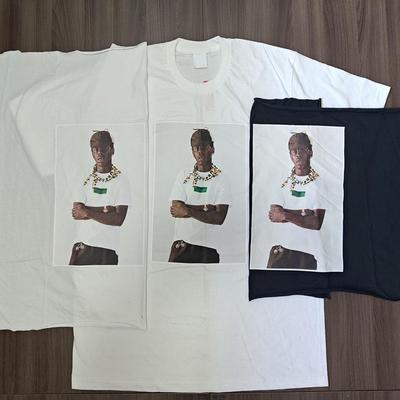 美潮原创FW24 Tyler The Creator Tee泰勒人物肖像印花短袖T恤