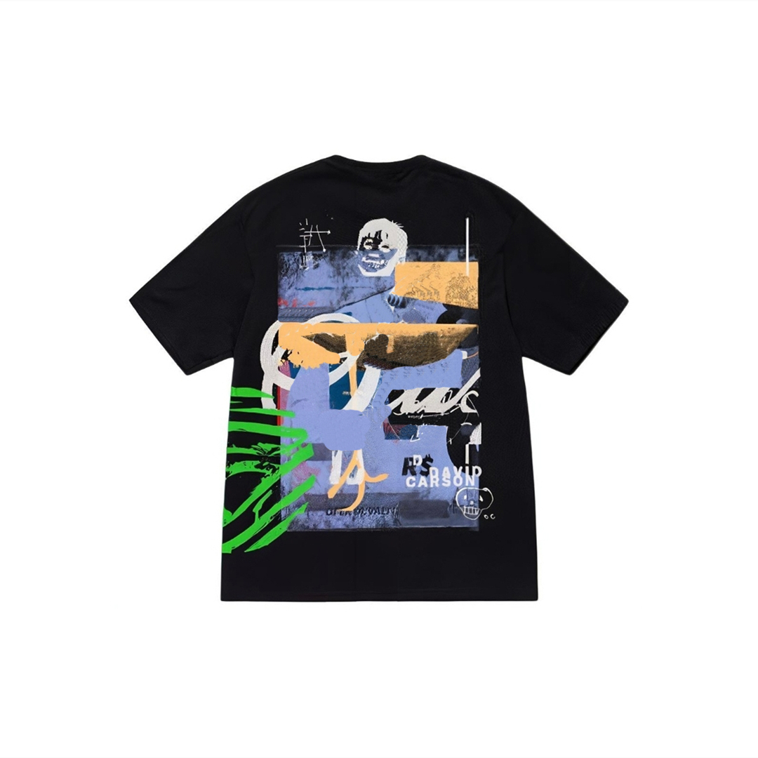 美潮原创SS24 David Carson Dino Tee联名款恐龙印花图案短袖T恤