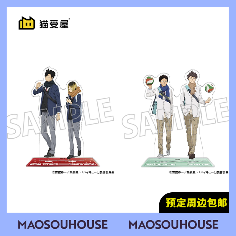 【猫受屋】Movic 排球少年 青叶城西音驹 双人亚克力立牌 周边 现