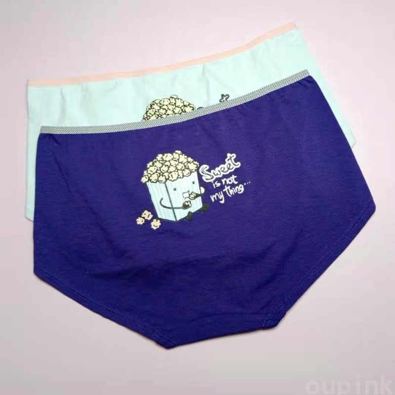 3 lovely student girl Middle-waisted Triangle pants Cartoon cotton material comfortable lady Underwearin the Lingerie/Men's underwear/Tracksuit , Briefs  category - from Buy2taobao.com to provide professional Taobao agent buy service