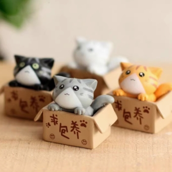 可爱卡通求包养猫钥匙扣挂件创意个性活动促销小礼品