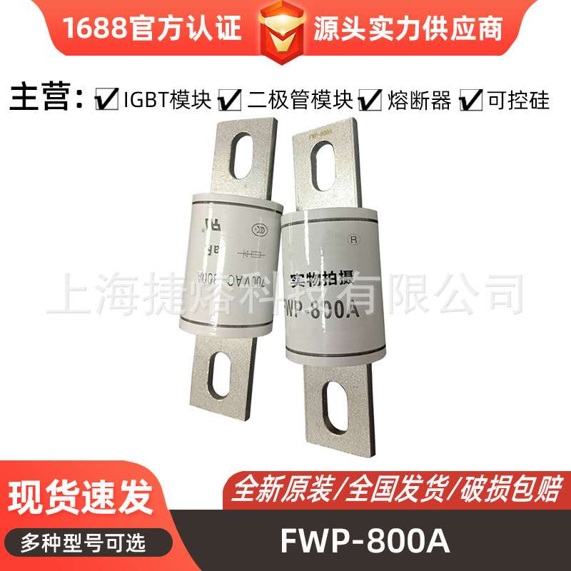 FWP-800A FWP-600A 圆形快速熔断器  保险丝 电子元器件 量大价优