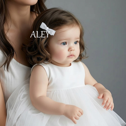 ALEY北欧简约蝴蝶结女童发夹