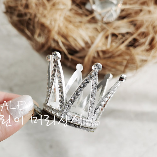 公主小皇冠头饰发夹生日发饰