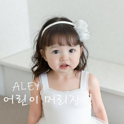 女童立体皇冠发箍小女孩高端甜美