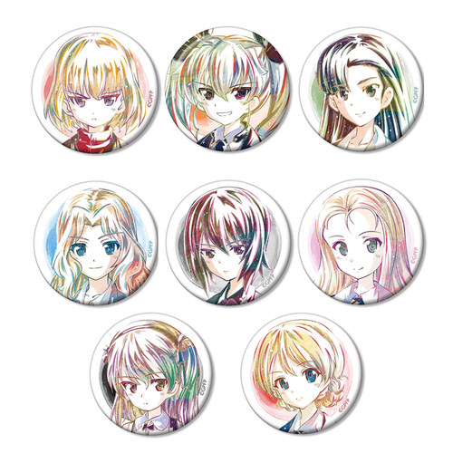 少女与战车吧唧 黑森峰女子学园 西住美穗 周边胸章徽章书包挂件