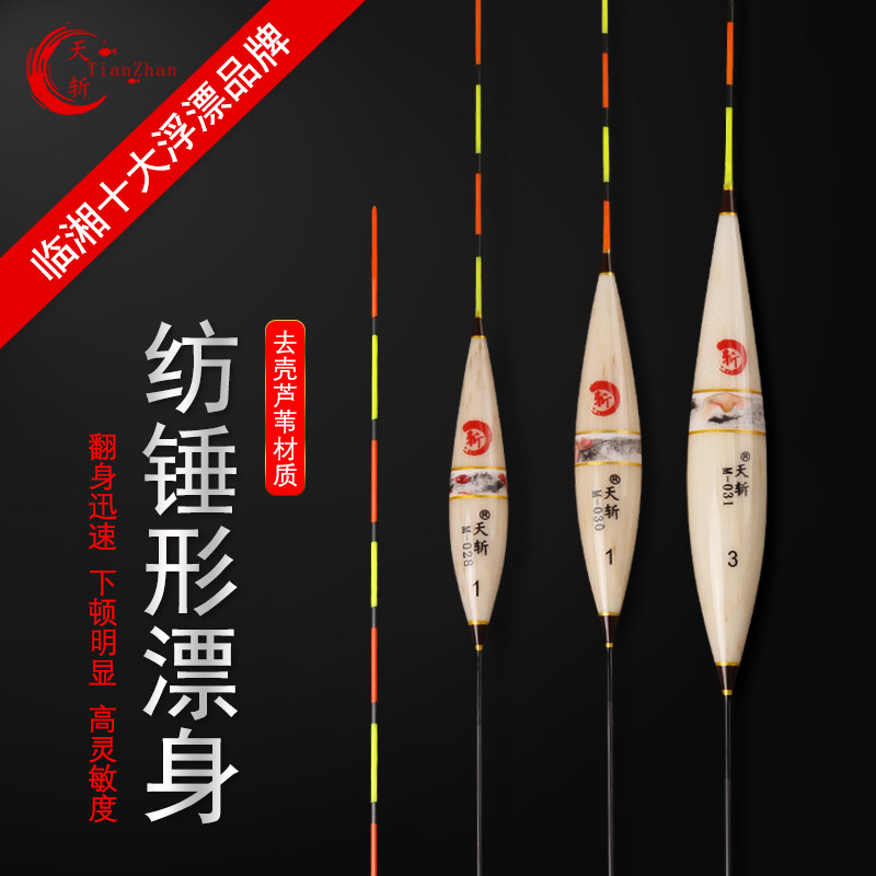 华鹭天斩去壳芦苇（倒漂）M系列鲫鱼鲤鱼草鱼鲢鳙高灵敏浮漂渔具