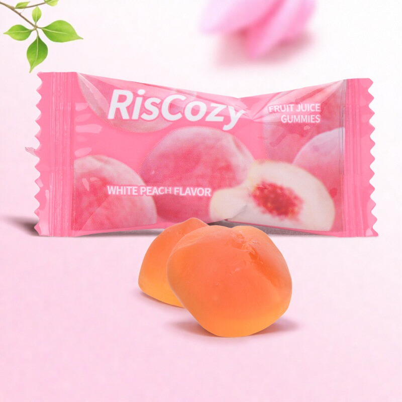 RisCozy瑞可滋白桃味果汁软糖
