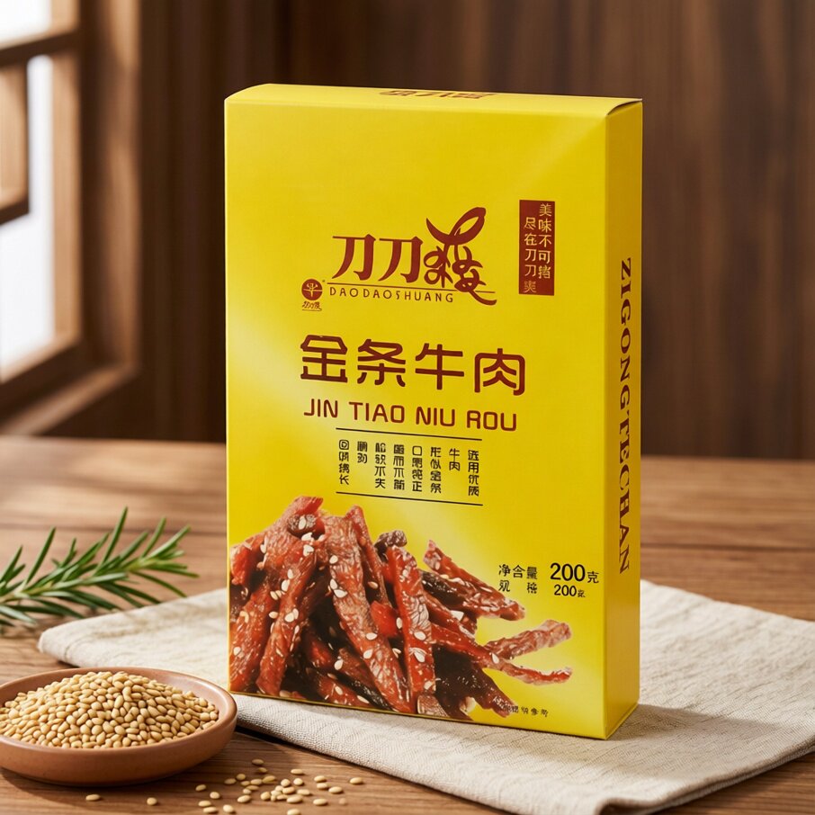火边子牛肉刀刀爽豇豆牛肉金条牛肉香卤牛肉200克